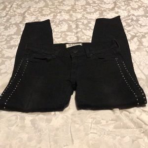 textile Studded Jeans